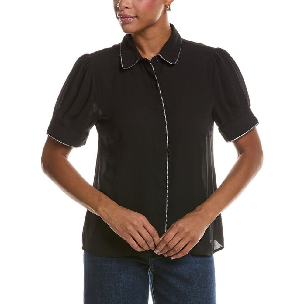 Cece Womens  Blouson Top, Black
